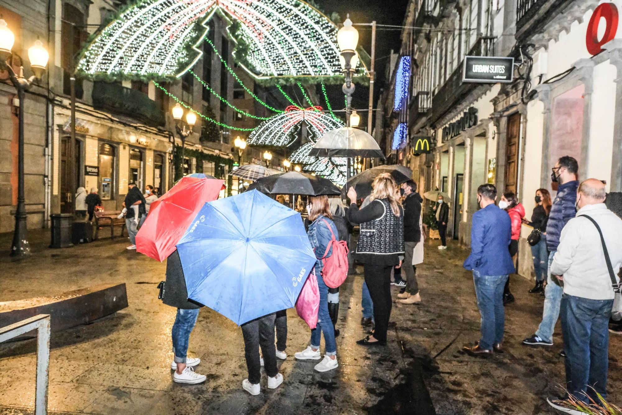 Encendido navideño en Triana