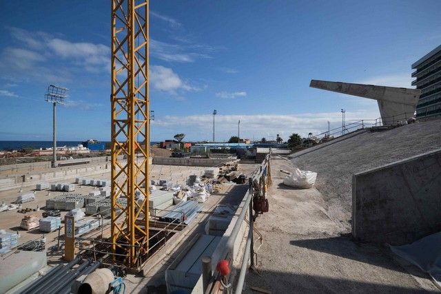 Visita a las obras de la Piscina Puerto de la Cruz