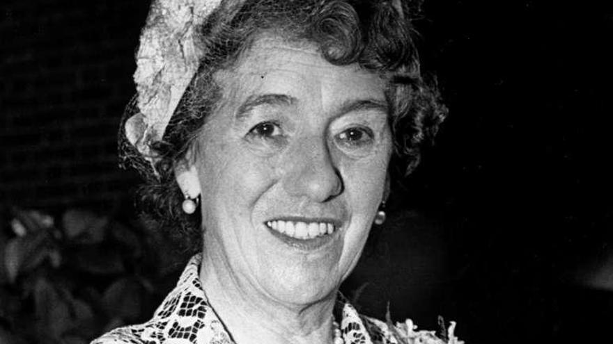 La escritora británica Enid Blyton.