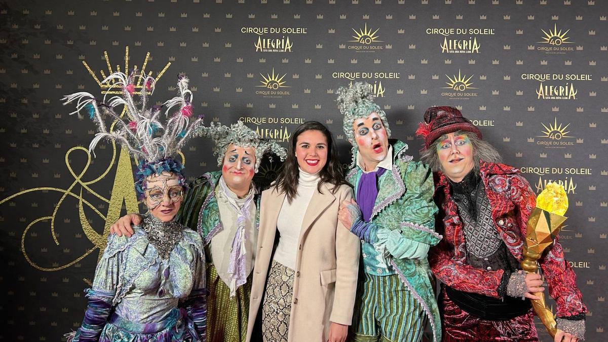 Beldjilali destaca el “impresionante” estreno de “Alegría-Bajo una nueva luz” de Cirque du Soleil que llegará a Alicante en julio.
