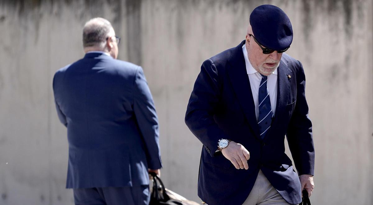 El excomisario de la Policía José Manuel Villarejo. Juicio de la Operación Kitchen, en la Audiencia Nacional.