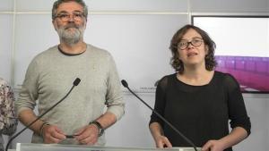 Carles Riera y Eulàlia Reguant.