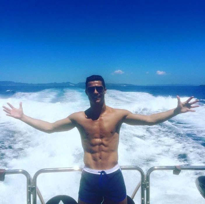 Cristiano Ronaldo navega por aguas Pitiusas.