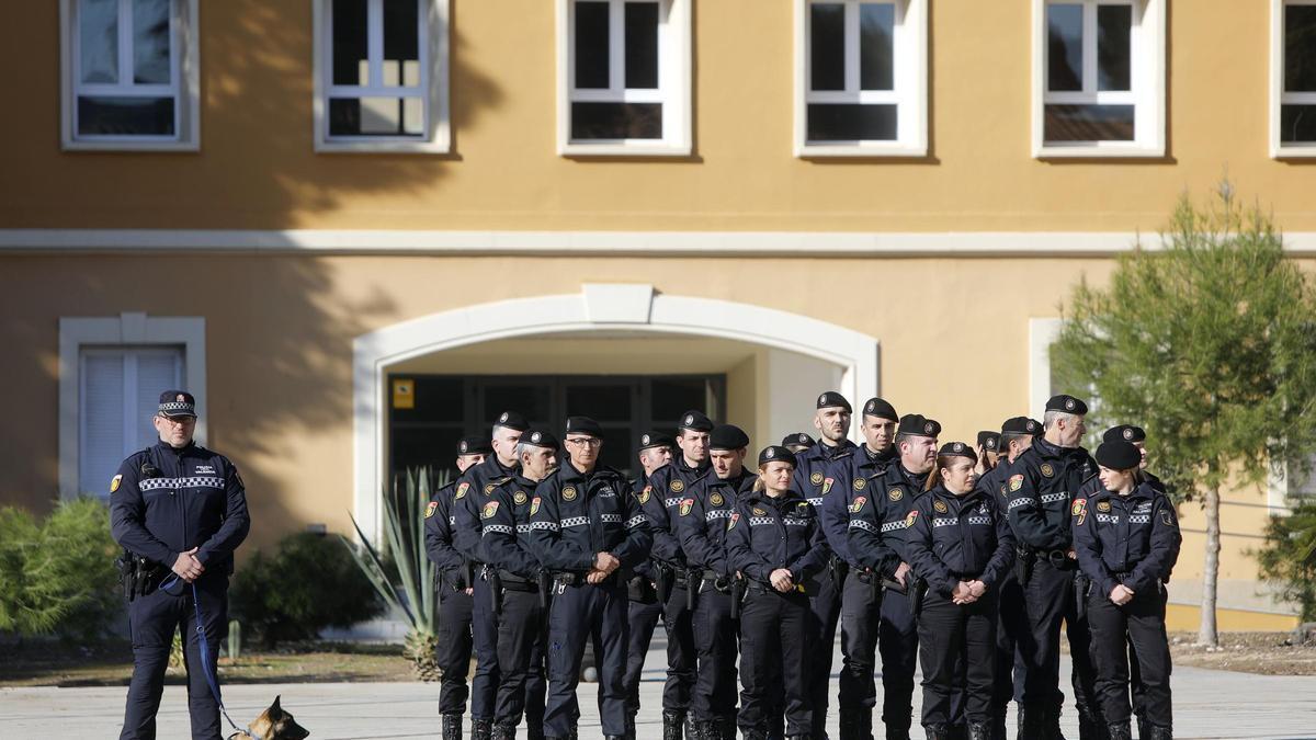 Brot de coronavirus en la Policia Local de València amb 50 agents fora de servei.