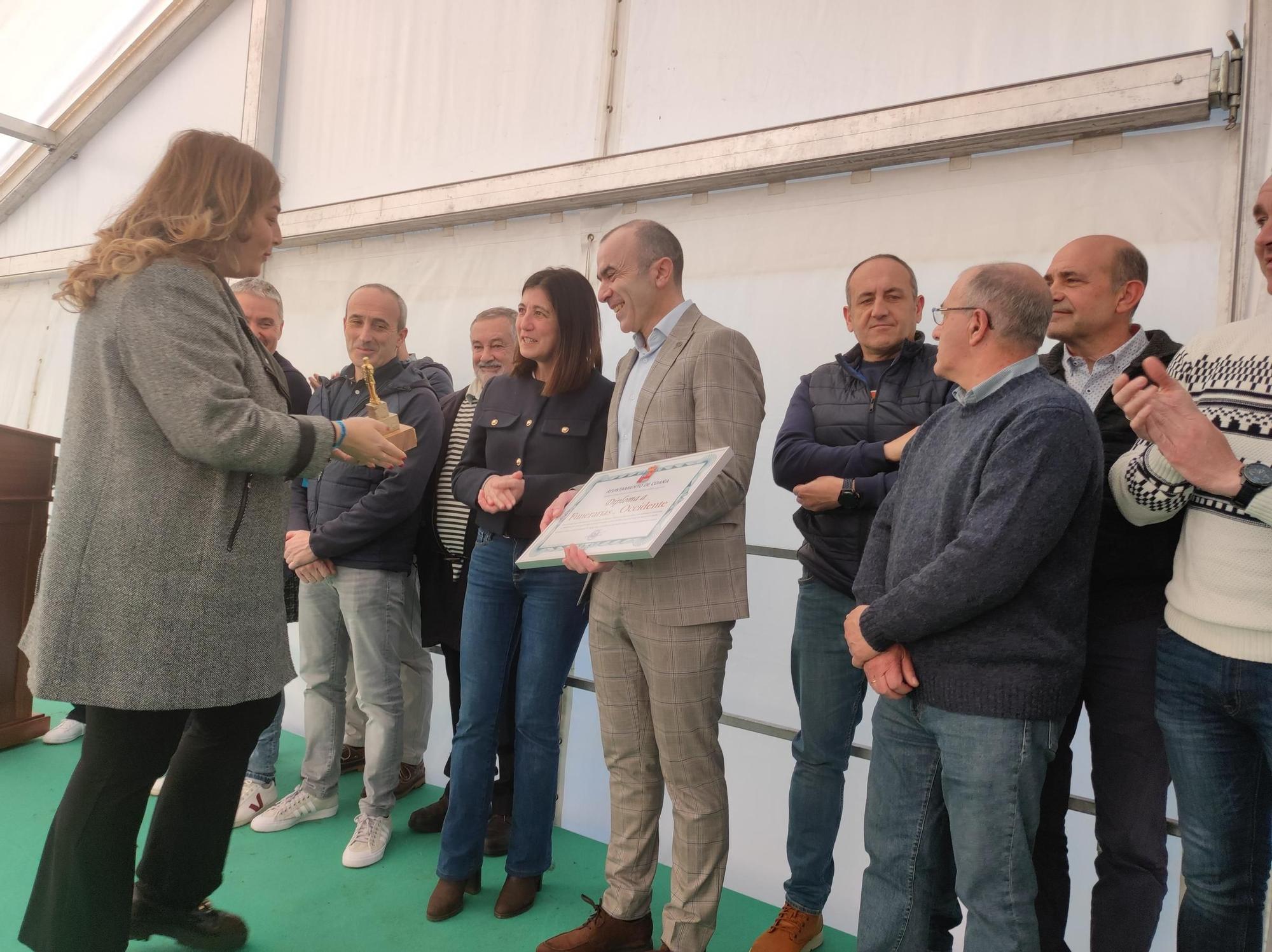 En imágenes: Funerarias del Occidente recibe con emoción el premio "Profetas en nuestra tierra", de Coaña