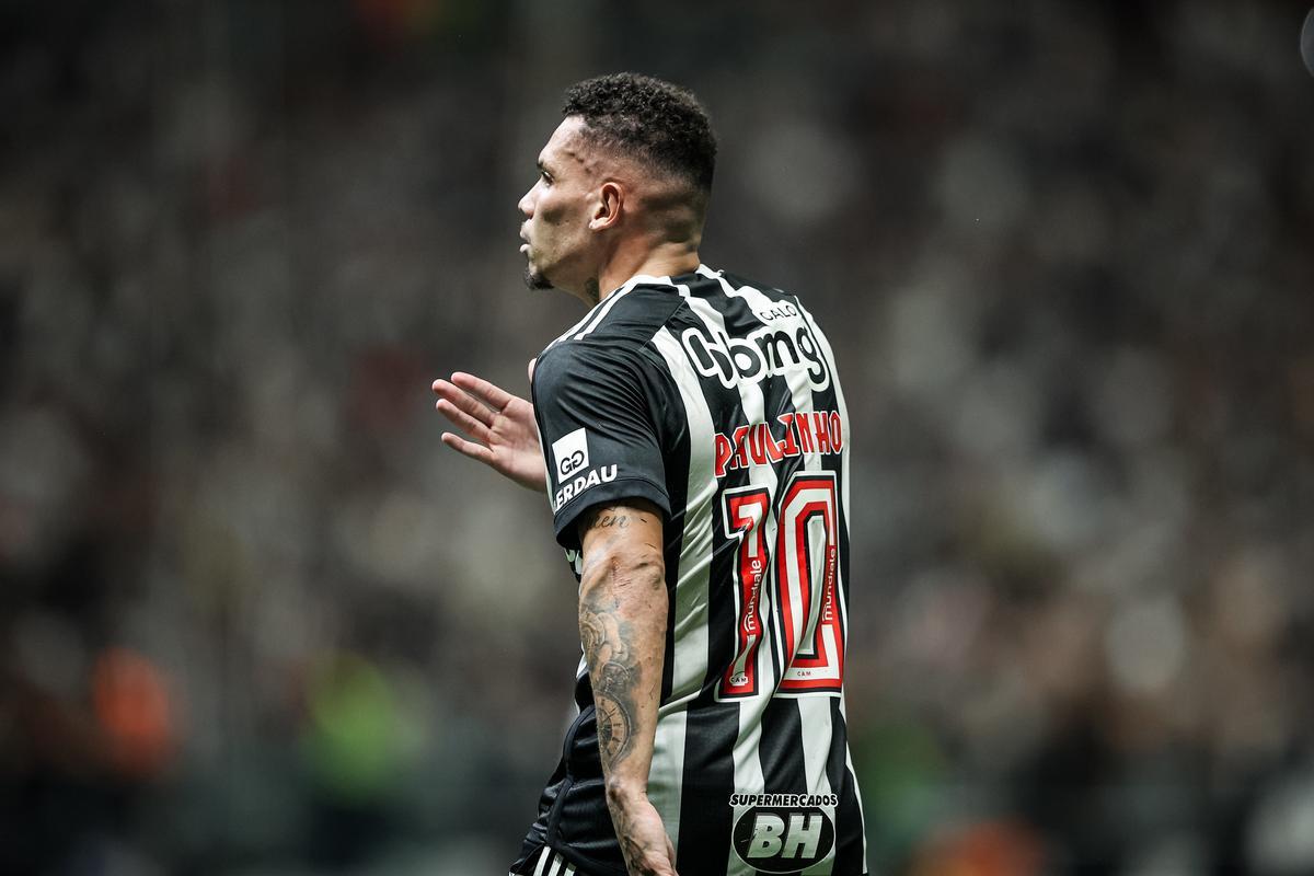 Paulinho, durante su etapa en el Atlético Mineiro