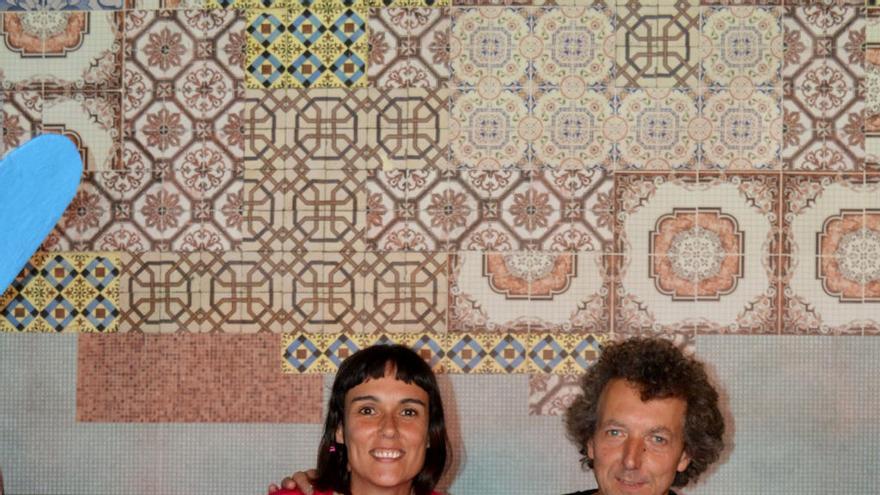 Olalla González y Marc Taeger.//