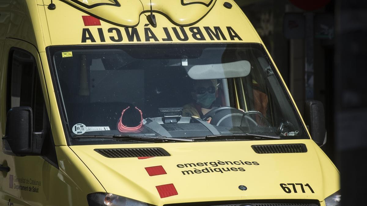 Una ambulància del SEM