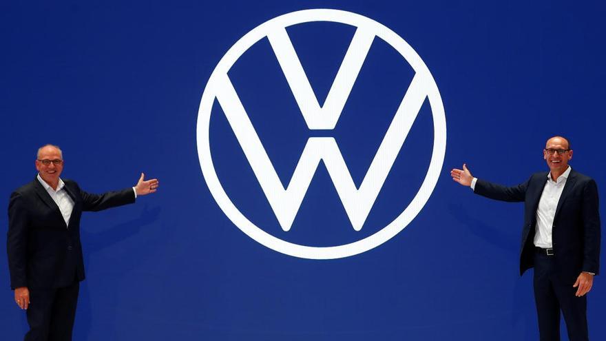 El nuevo logo de Volkswagen.