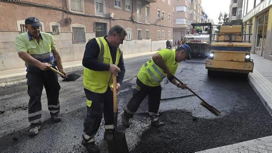 Obras por todos los lados en Elche