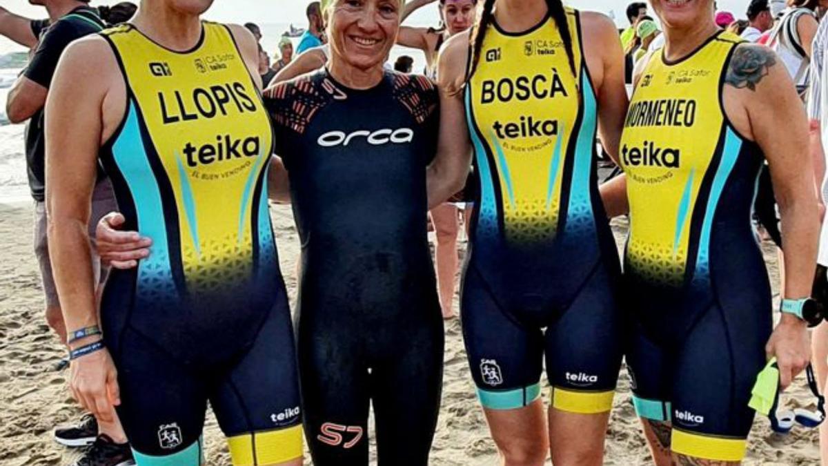 CA Safor Teika Presencia en triatlón y atletismo popular