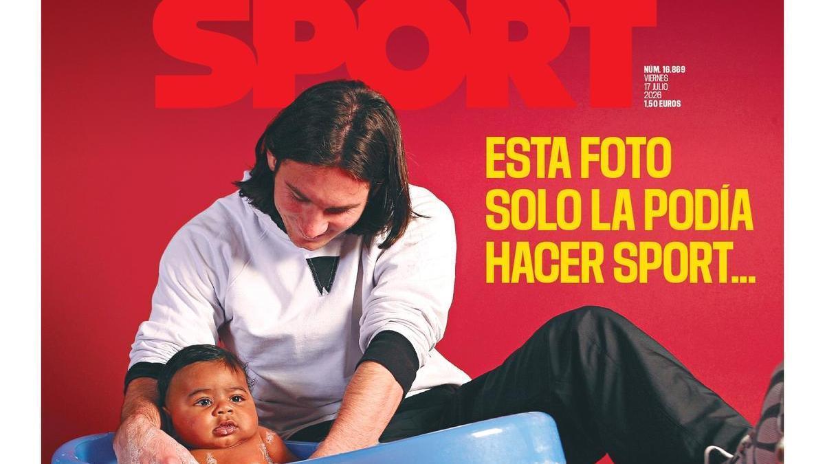 La portada de SPORT de hoy viernes, 17 de julio de 2026