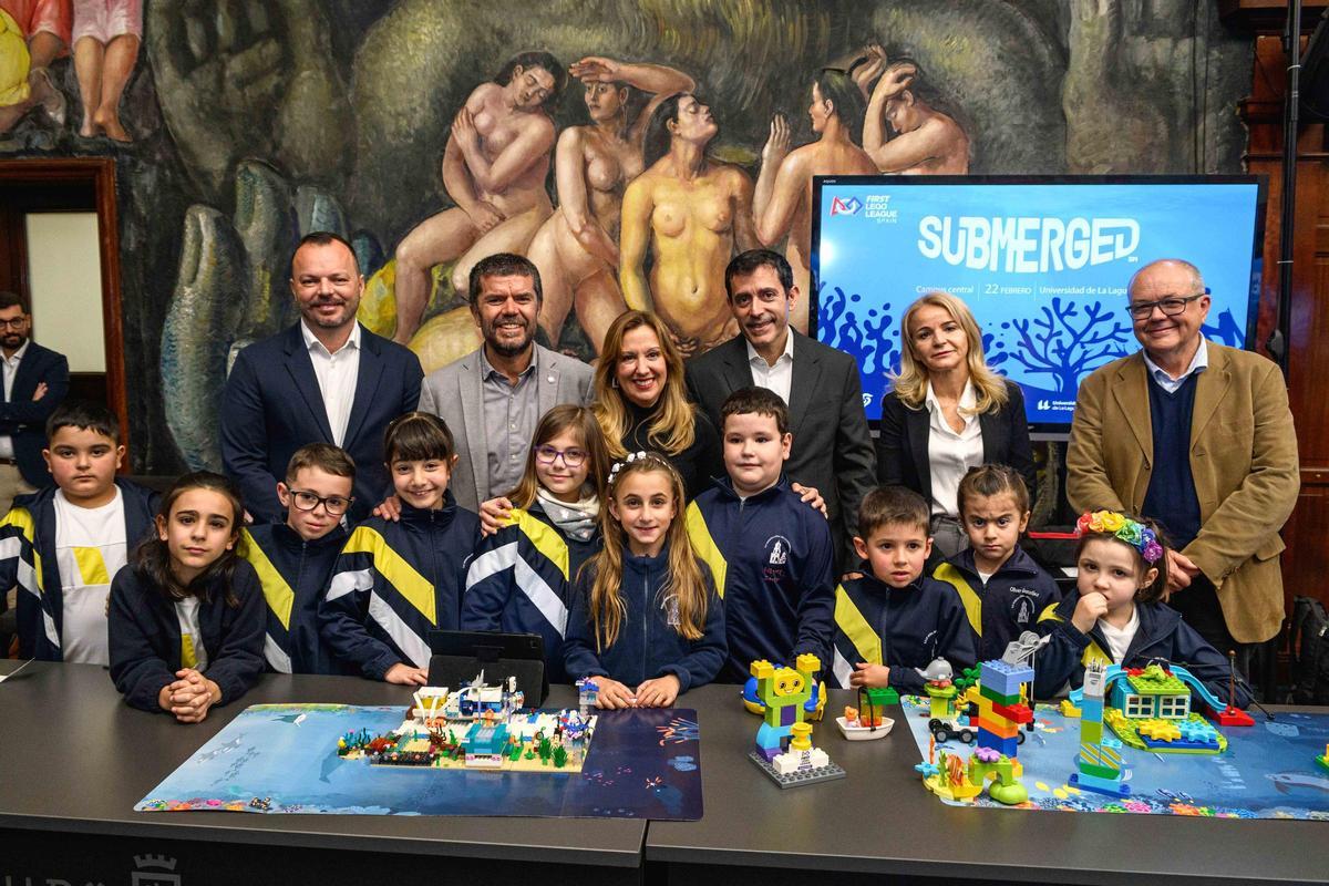 Un momento de la presentación de la FLL Canarias 2025