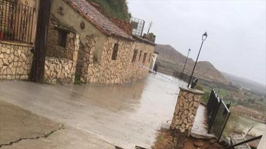 Las fuertes lluvias dañan distintas instalaciones municipales