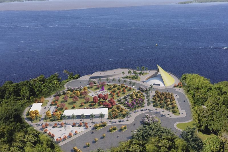 Recreación de cómo quedará el proyecto póstumo de Niemeyer.