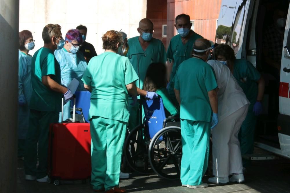 Accidente de tren en Zamora.