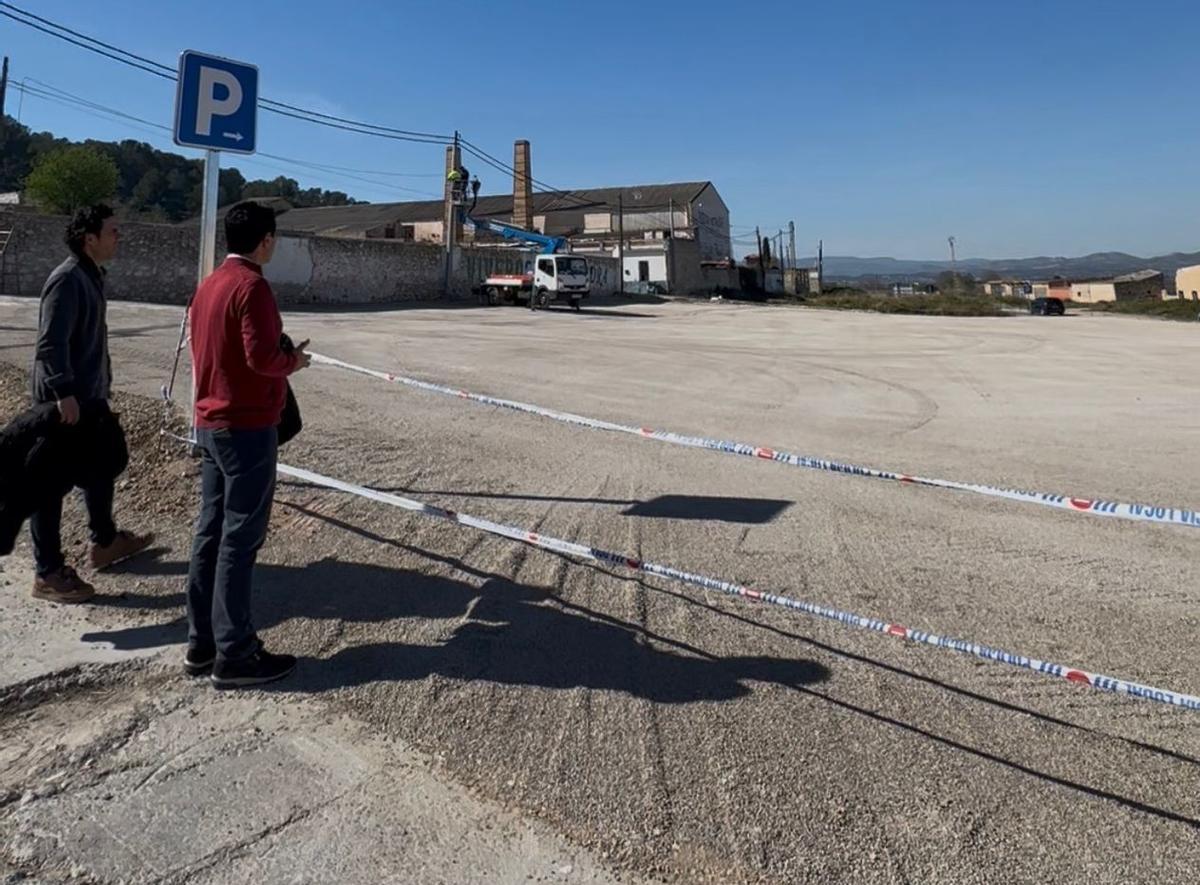 Nuevo parking en Llíria.