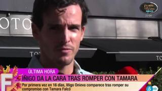 Íñigo Onieva reaparece tras la infidelidad a Tamara Falcó: "No somos villanos ni héroes"