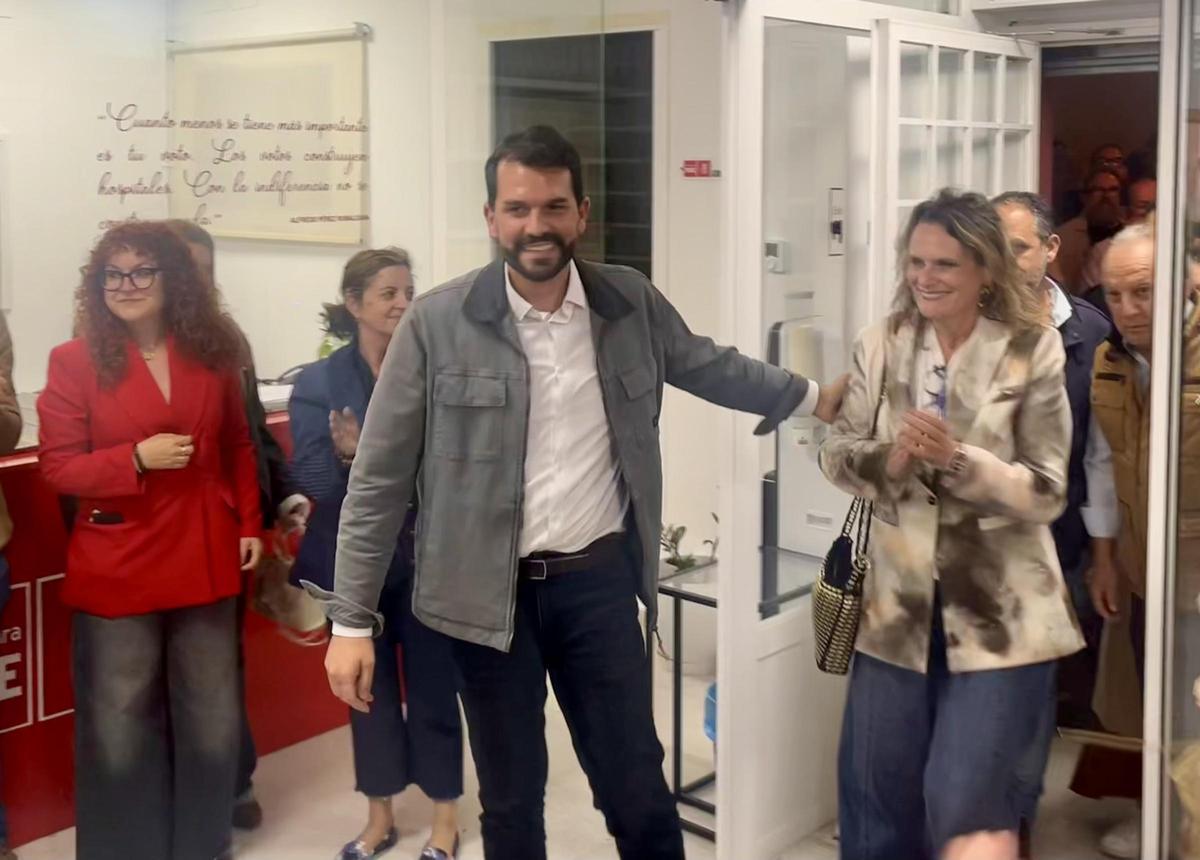 El secretario general del PSOE extremeño, Álvaro Sánchez Cotrina.