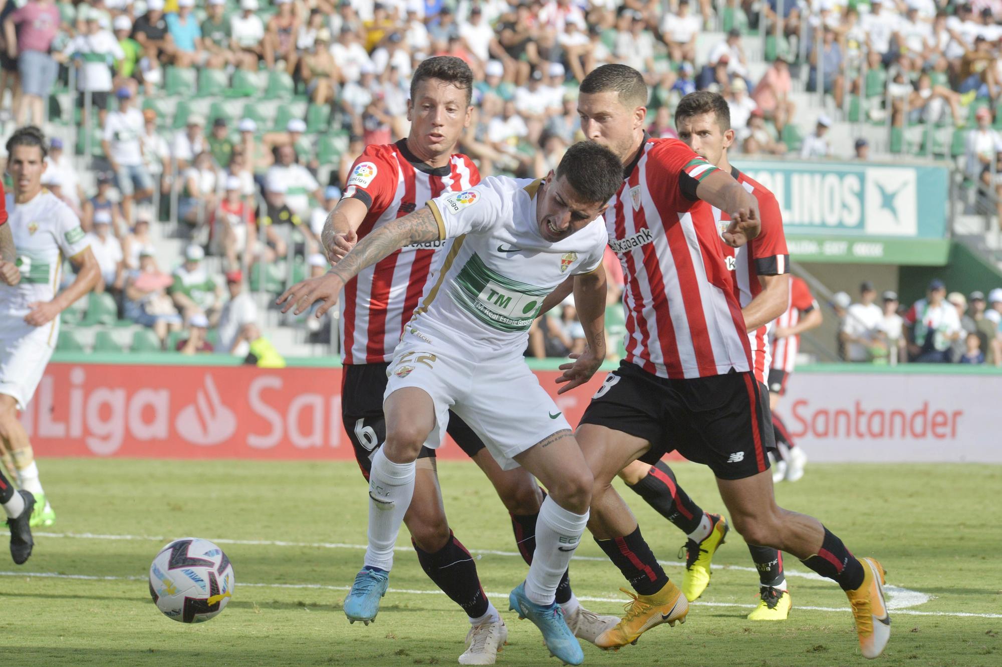 Una verbena en defensa, Elche CF:1  Athletic Club de Bilbao: 4