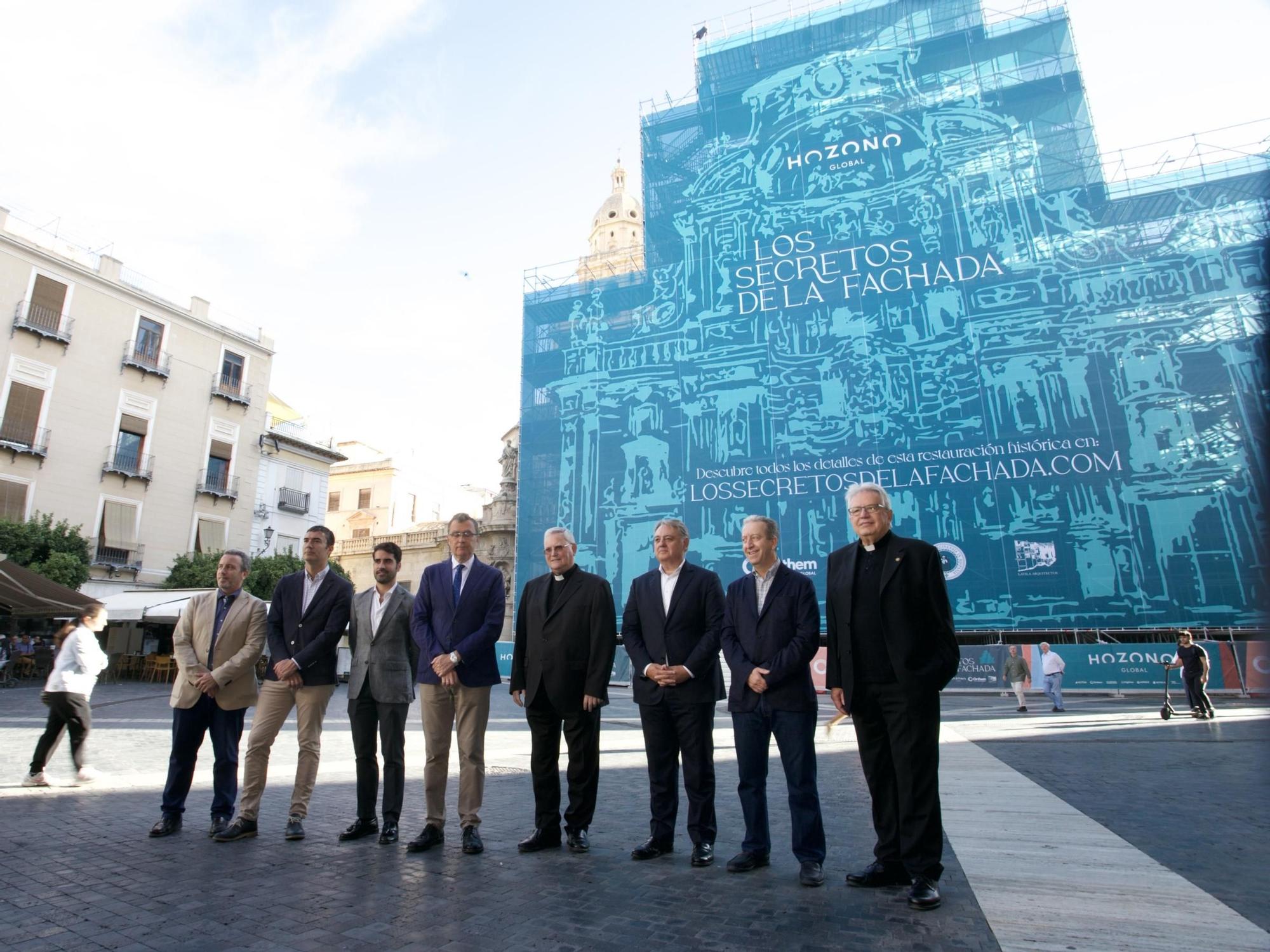 Así serán las visitas al imafronte de la Catedral de Murcia