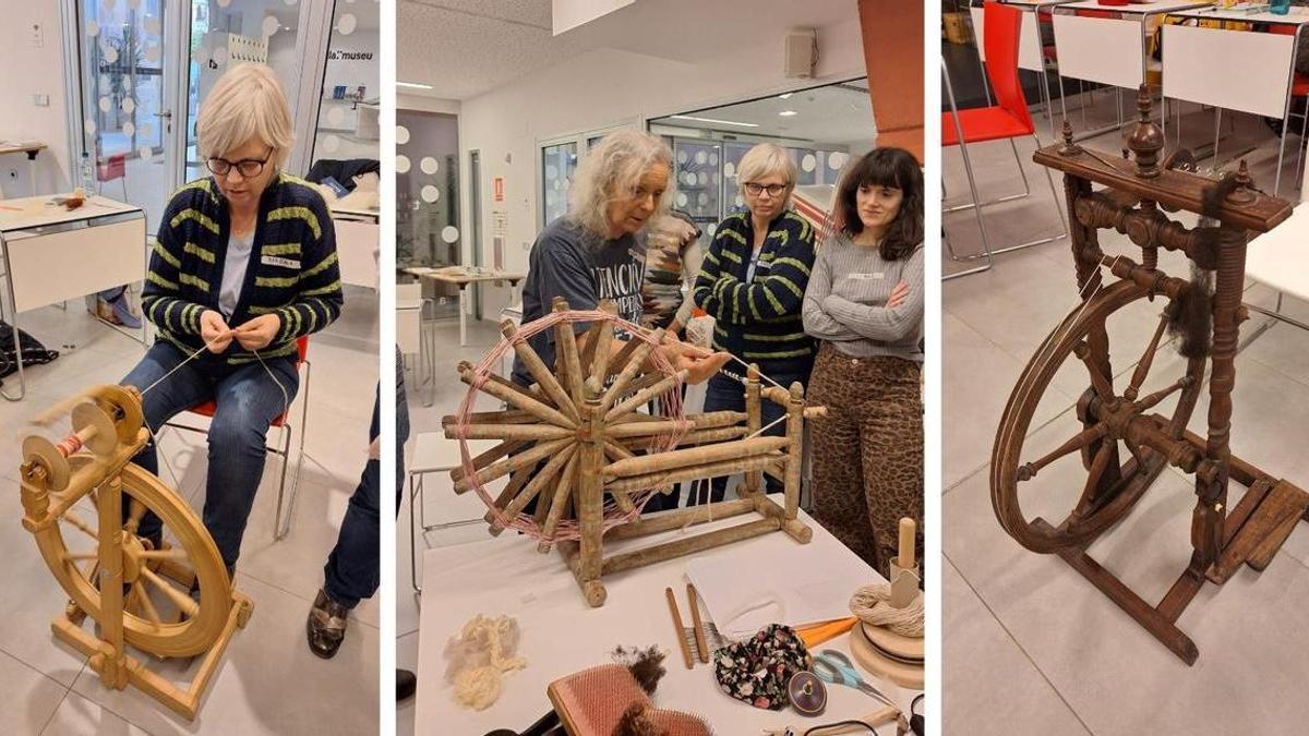 Que Es Rueca La Vila se pone a hilar: tradición, lana y una rueca de más de 100 años