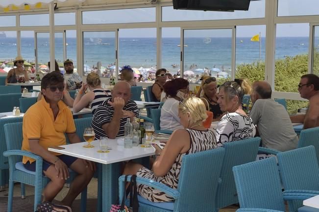 Reportaje turistas en los restaurantes del sur