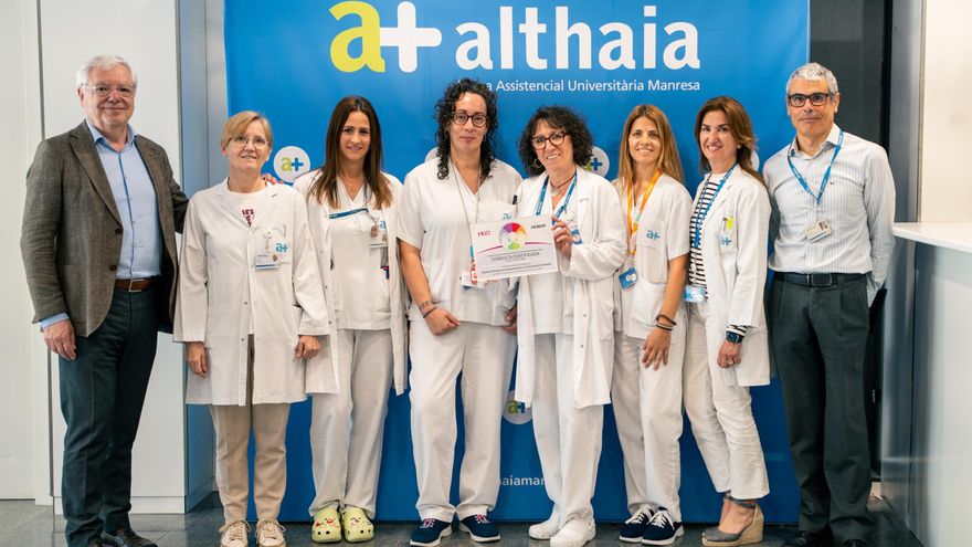 La consulta d’ostomies d’Althaia, premiat per bones pràctiques d’humanització