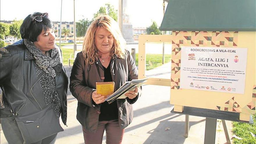 El área de ocio de Jaume I ya tiene su ‘niu de llibres’