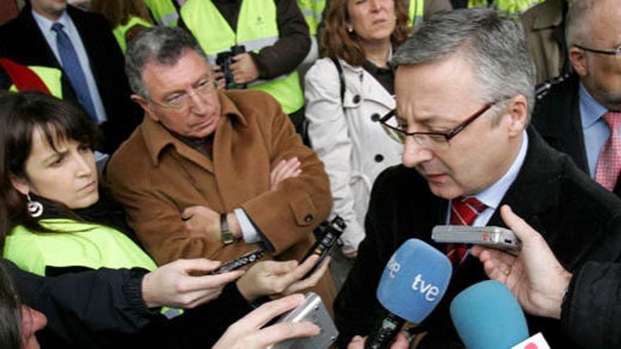 El ministro de Fomento y vicesecretario general del PSOE, José Blanco.