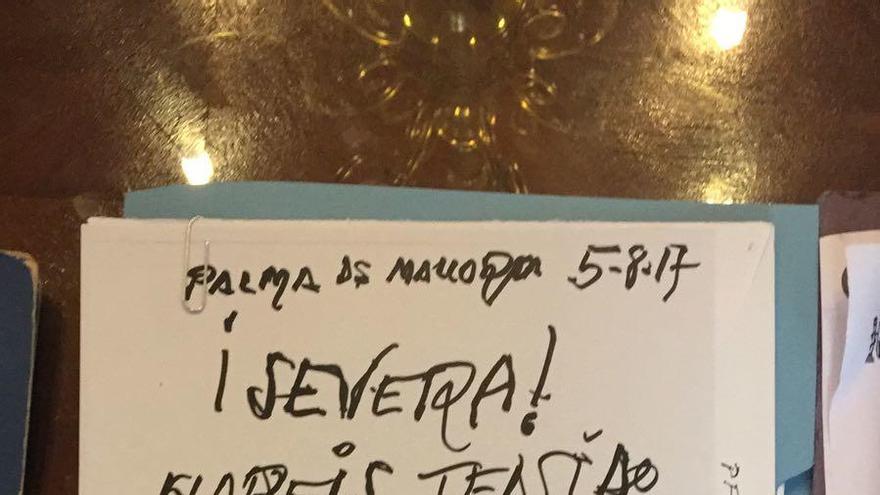 El alcalde de Sóller recibe amenazas por la retirada de la cruz de los Caídos