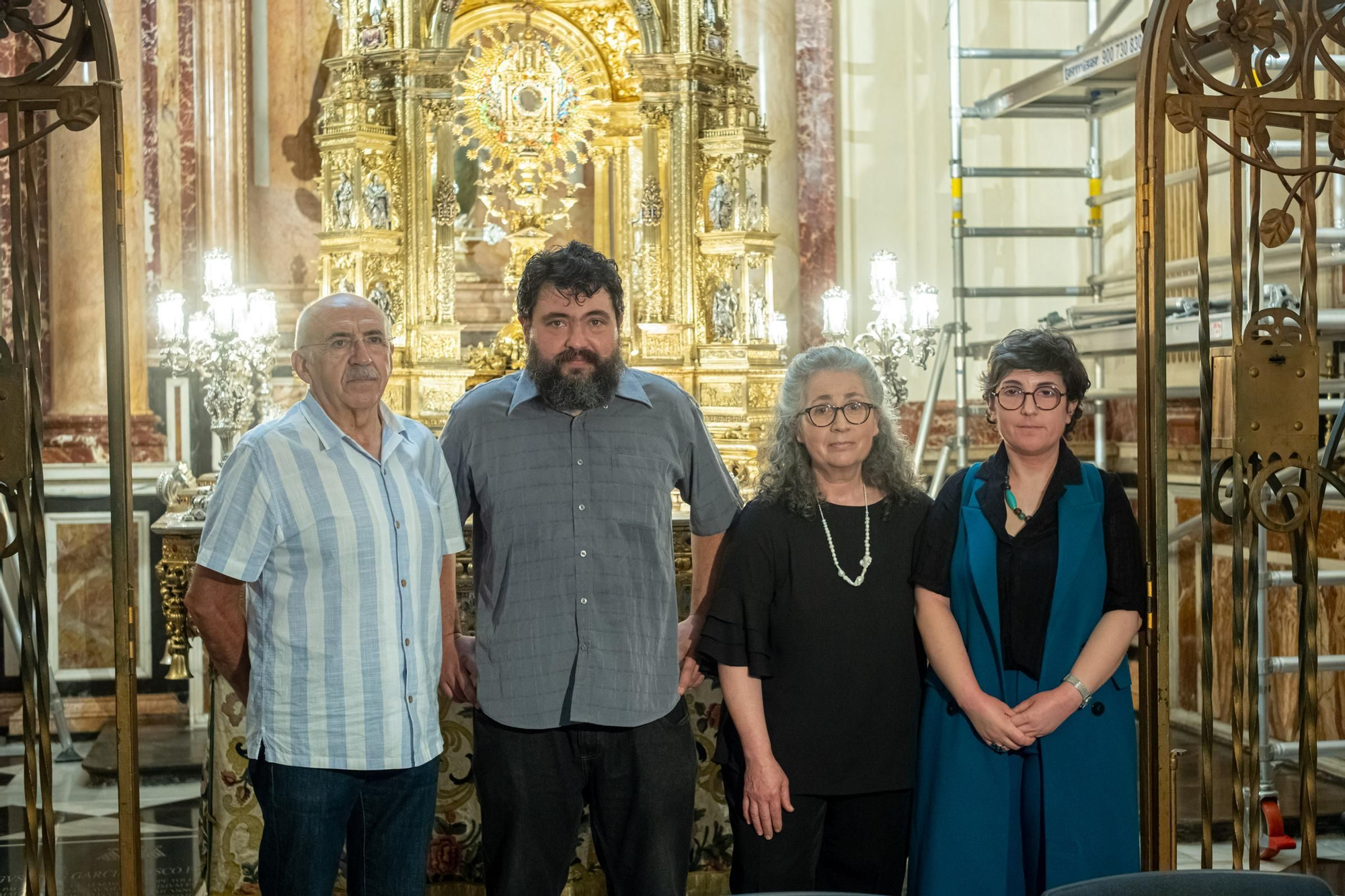 La Custodia exhibe su restauración integral