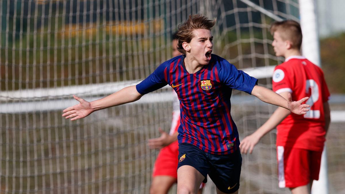 Iker Bravo dio la victoria al Barça en el III Torneo Internacional LaLiga Promises (3-2)