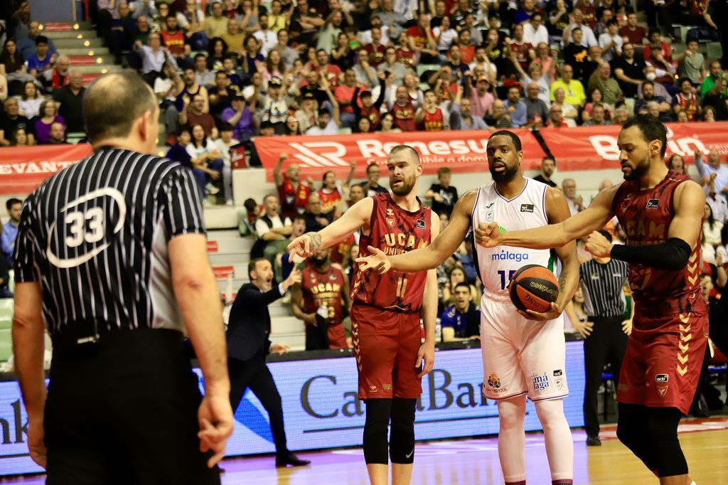 UCAM Murcia - Unicaja, en imágenes