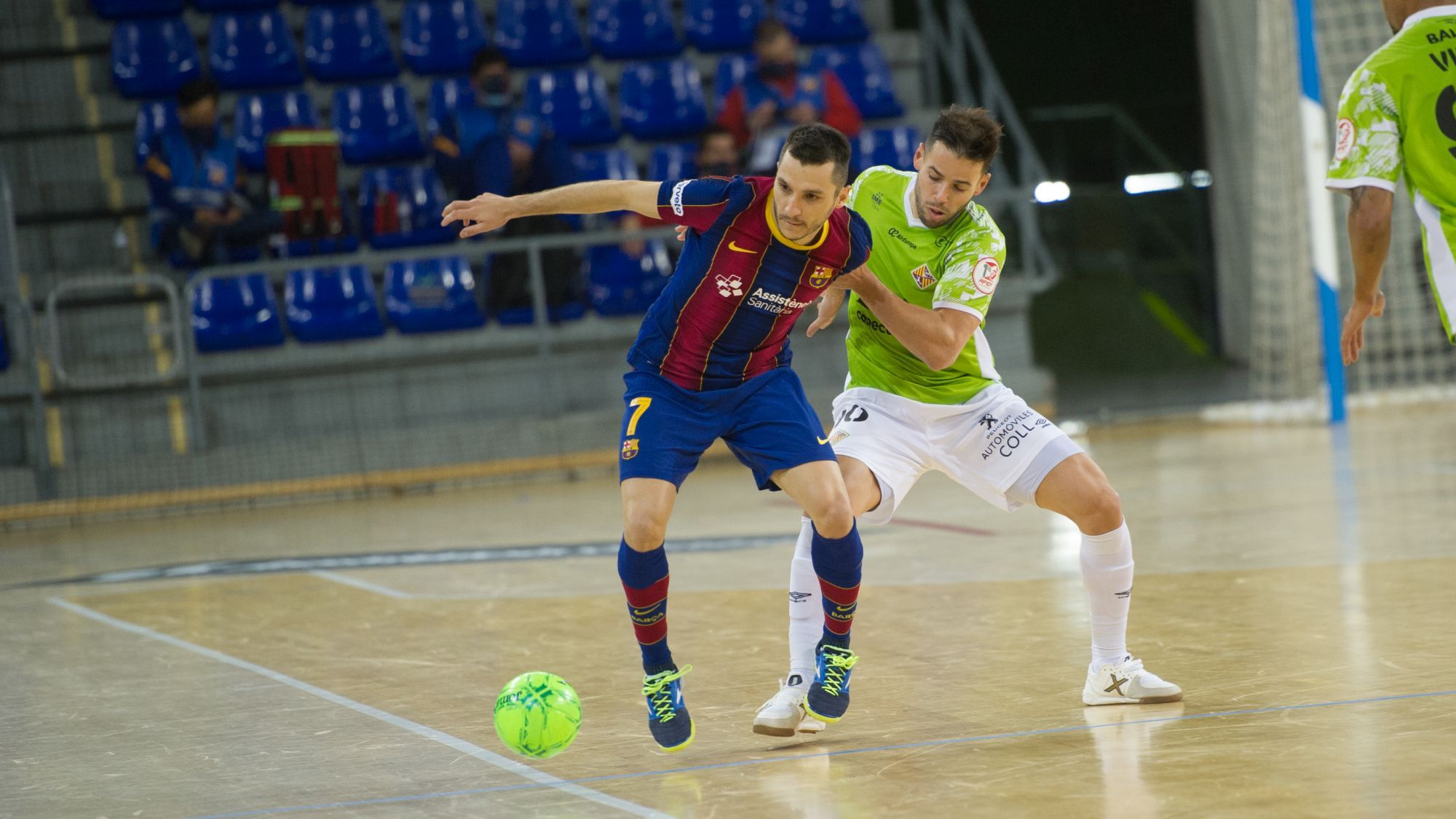 El Palma Futsal pierde en su visita al Palau Blaugrana