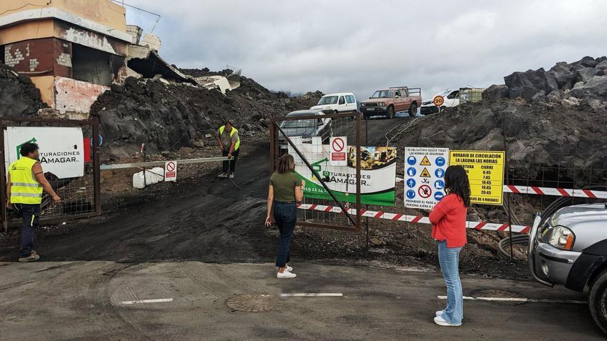 Afectados por el volcán de La Palma exigen toda la documentación de la vía entre La Laguna y Las Norias