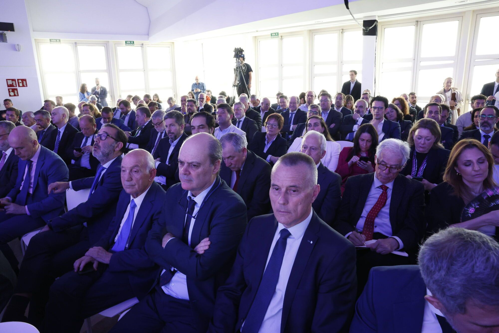 El público, durante el acto. 