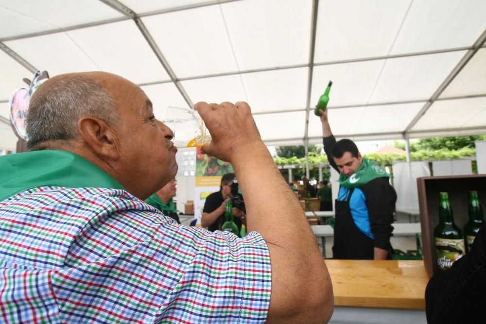 A Estrada escancia su sidra