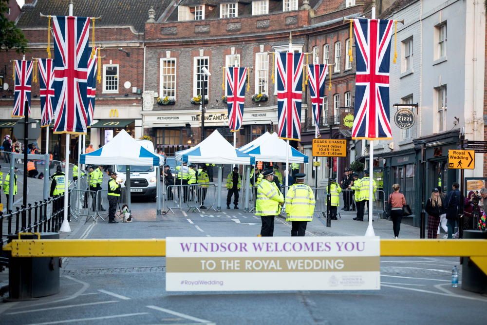 Máxima expectación ante la boda real en Windsor