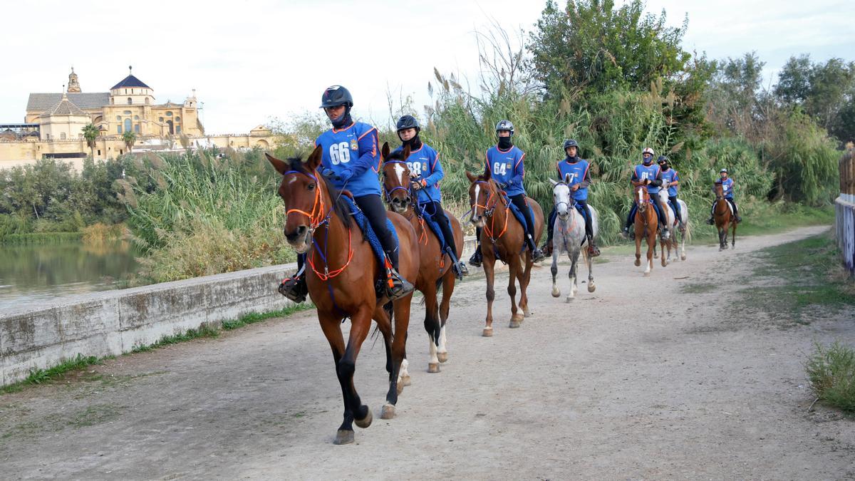 Primer Raid Córdoba para caballos árabes