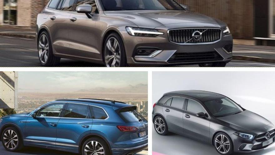 Mercedes Classe A, Volvo V60 i Volkswagen Touareg, nous aspirants del Cotxe de l&#039;Any