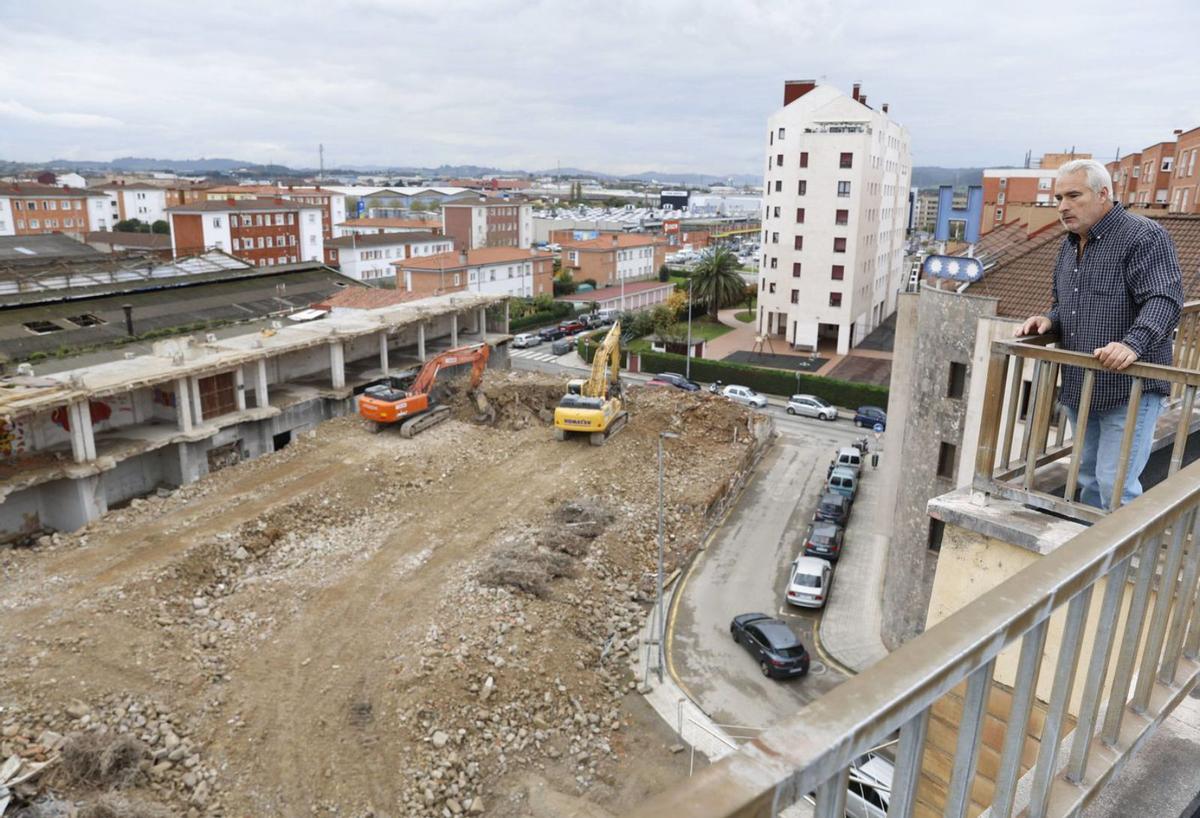 Vista de los terrenos de Flex.  | ÁNGEL GONZÁLEZ