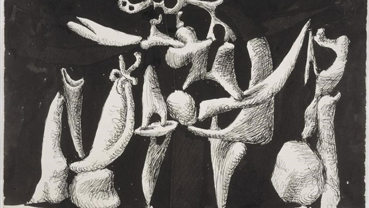 'La Crucifixión', una de las piezas de Picasso procedente de París que lucirán en la exposición dedicada al genio malagueño.