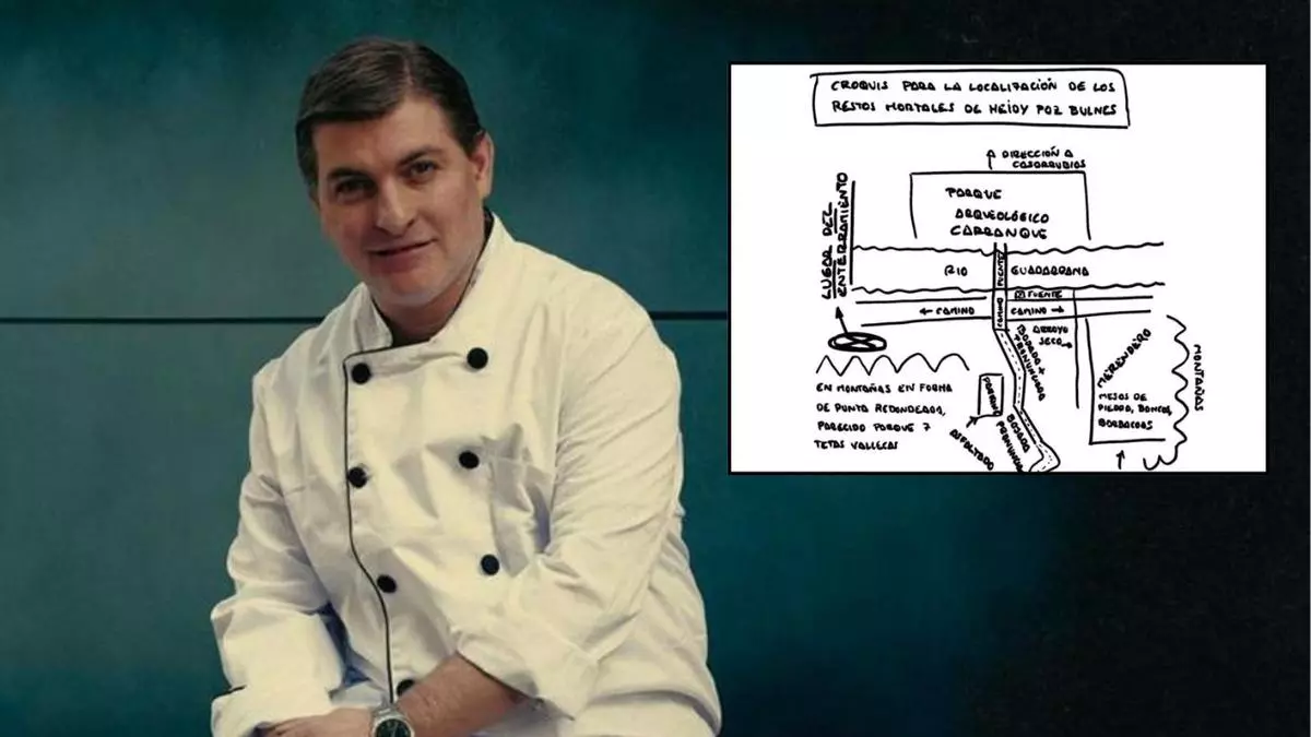 El 'Rey del Cachopo' desvela dónde esconde los restos de Heidy y cómo la mató