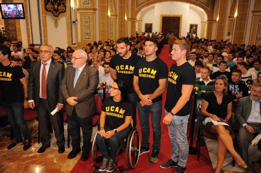 La UCAM vuelve a reunir a sus olímpicos