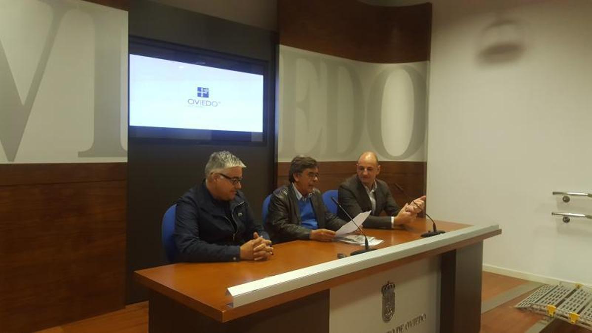 Antonio Cristóbal, Roberto Sánchez Ramos y César Fernández Andrino.