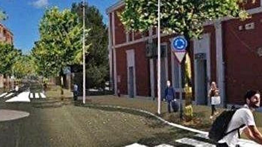 Imatge de com ha de ser la transformació de la carretera de Manresa