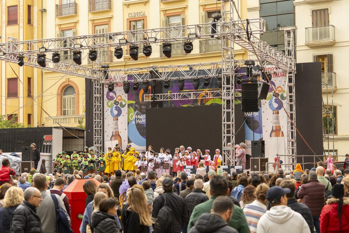 La plaza de la Constitución sera uno de los escenarios del Carnaval 2025