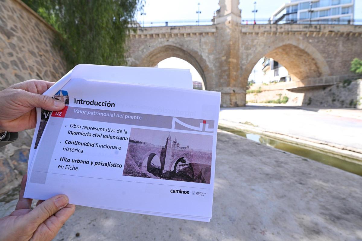 El estudio se resume bajo la idea de «Gemelo Digital. Conservación y mantenimiento», con tres líneas básicas: inventario por elementos, registro del estado de conservación y seguimiento e inspección del puente