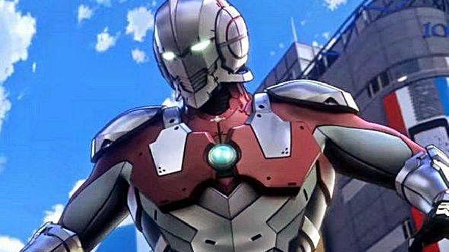 Imagen del nuevo &#039;Ultraman&#039; de Netflix.